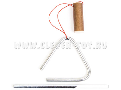 Треугольник музыкальный 7 см (диаметр 6мм) - остатки