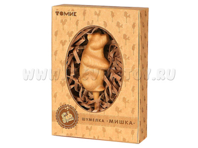 Шумелка деревянная "Мишка" (береза)