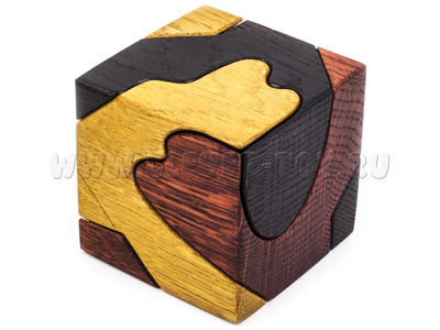 Головоломка "Кубик Курский" (дерево)