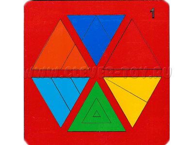 Сложи треугольник №1