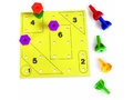 Развивающая игра "Радужные колышки" (33 элемента)