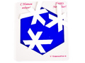 Головоломка "Снежинка" (пластик)