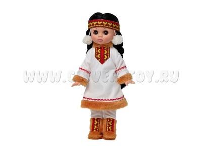 Кукла Эля в костюме народов Севера 30 см