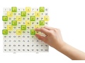 Кубики полупрозрачные и кубики с цифрами. Набор "Учимся считать до 100"