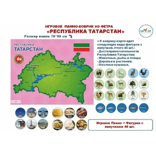 Панно Родной край Республика Татарстан