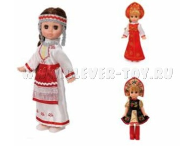 Комплект кукол в национальных костюмах (3 шт)