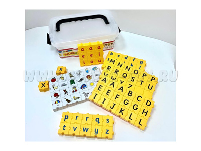 Конструктор Morphun Upper & Lower Case Letter «ПРОслова» 96 дет