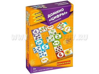 Домино "Цифры" (Bondibon)