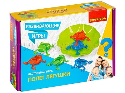 Развивающая настольная игра "Полет лягушки"