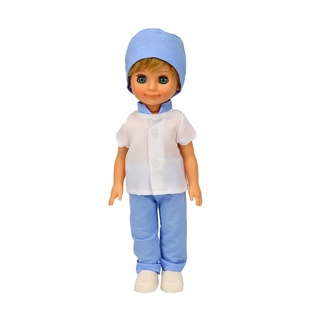 Кукла Мальчик в костюме Доктора.30 см.