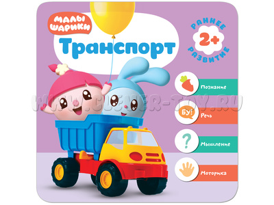 Малышарики. Курс раннего развития 2+. Транспорт