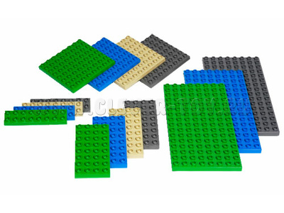 Малые строительные платы. LEGO