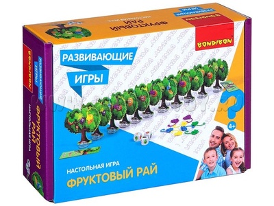 Развивающая настольная игра "Фруктовый рай"