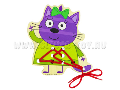 Шнуровка "Горчица" (АТ, Серия "Три кота")