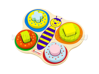 Сортер "Бабочка 2" (8 деталей)