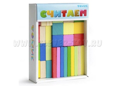 Логический набор "Учимся играя. Считаем" (дерево, 30 дет.)