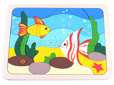 Мозаика "Рыбки" (31 деталь) - остатки