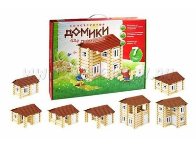 Конструктор "Домики для гномиков №3" (7 комбинаций)