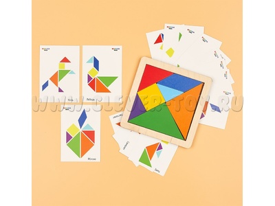 Головоломка "Танграм" с карточками (РК)