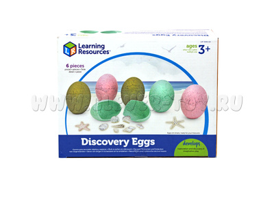 Игровой набор "Яйца динозавров" (6 элементов)
