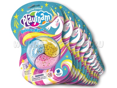 Пластилин "ПлэйФоум. Грива единорога" (12 наборов)