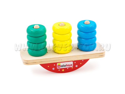 Балансир "Пирамидка" (12 деталей, основание)