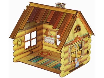 Конструктор-домик "Избушка"