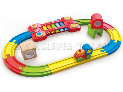 Сенсорная музыкальная железная дорога