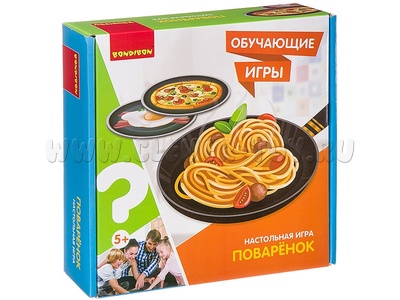 Обучающая настольная игра "Поваренок"