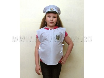 Костюм "Железнодорожник" накидка и шапочка