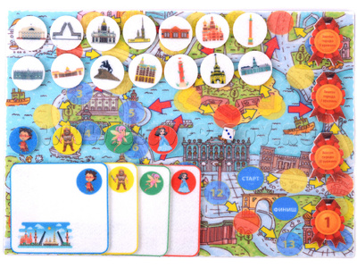 Приключения в Санкт-Петербурге (фетр)