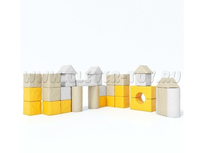 Мягкий конструктор «Царство» Pastel