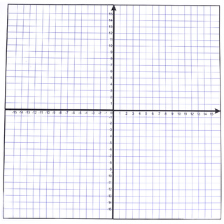 Маркерное поле для магнитной доски "Координатная плоскость"