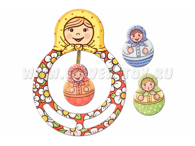 Дыхательный тренажер "Матрешки"