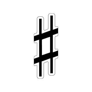 Магнитная карточка Диез