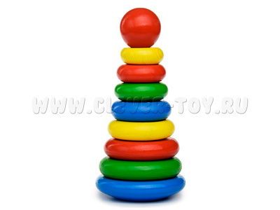 Пирамидка из 9 деталей