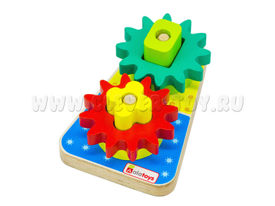 Сортер "Шестеренки" (7 деталей) (остатки)