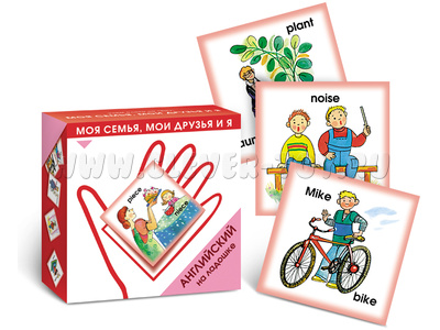 Английский на ладошке. Моя семья, мои друзья и я