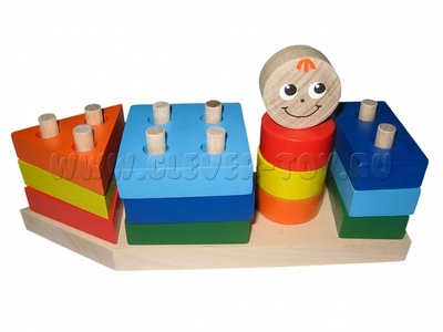 Сортер "Кораблик Пифагор" (14 деталей) - остатки